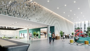 50 Finsbury Square reception