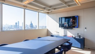 City Tower meeting room with views