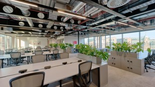 SIX typical office space
