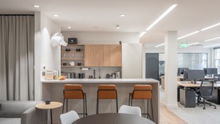 Orchard Court kitchen space