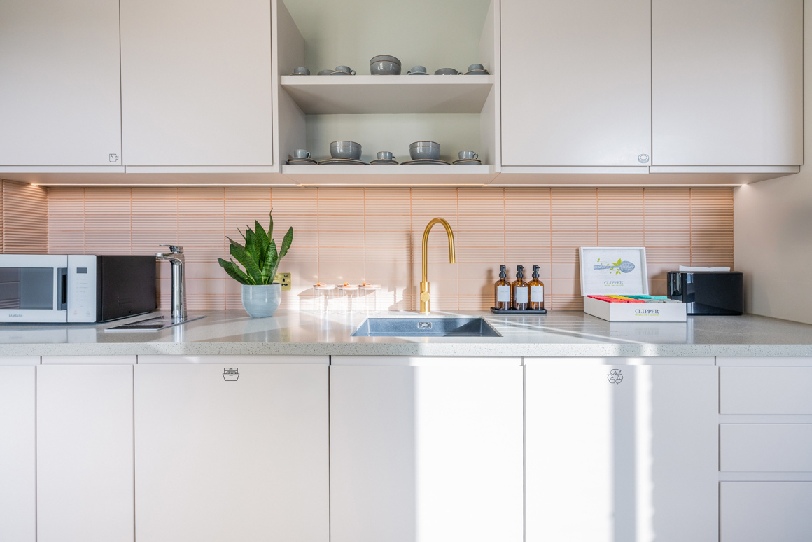 10 Cork Street kitchen area